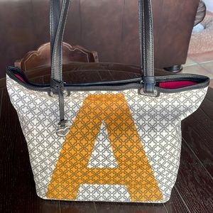 Brighton Monogram “A” Tote